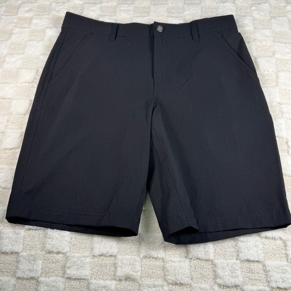 Gerry Mens Black Ripstop Performance Outdoor Hiking Shorts Size 32